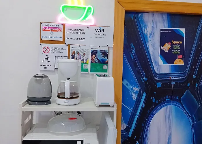 Kapslový hotel Capsule Valencie